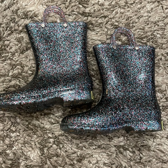 Glitter Rain Boots ☔️ Size 12 - Picture 2 of 6